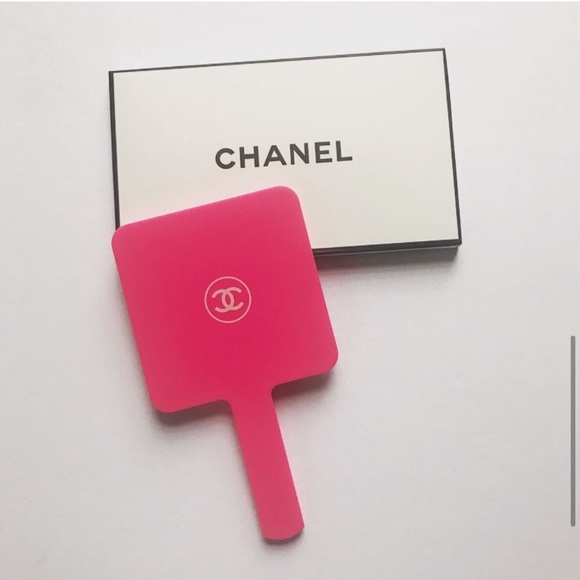 Chanel Other - Chanel Handheld Mirror in Pink Acrylic